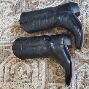 Genuine Leather Cowboy Boots